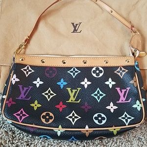 LV multicolor pochette